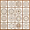 16-Pack Mandala Stencils – Reusable 4.7 x 4.7 in Templates for DIY Crafts on Wood, Rocks, Walls, Fabric & Home Decor